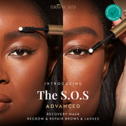 NEW: The S.O.S ADVANCED Brow & Lash Recovery mask